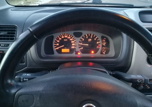 Opel Agila cena 6900 przebieg: 187000, rok produkcji 2002 z Toruń małe 137